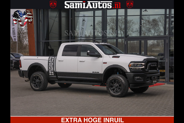 Dodge Ram 2500 POWER WAGON | 6 PERSOONS | 6.4 V8 4X4 | ADAPTIVE | FULL LED | TREK LIER | OPEN DAK | 6.4F BAK | 3500KG | CAMERA V+A | SPER DIFF | TWO TONE UITVOERING | ALARM | VOLLE UITVOERING |