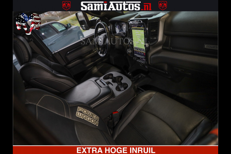 Dodge Ram 2500 POWER WAGON | 6 PERSOONS | 6.4 V8 4X4 | ADAPTIVE | FULL LED | TREK LIER | OPEN DAK | 6.4F BAK | 3500KG | CAMERA V+A | SPER DIFF | TWO TONE UITVOERING | ALARM | VOLLE UITVOERING |