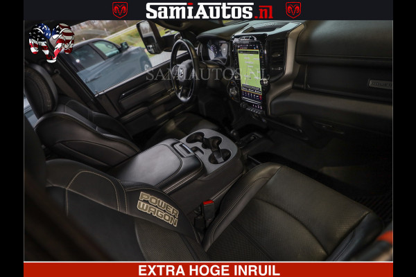 Dodge Ram 2500 POWER WAGON | 6 PERSOONS | 6.4 V8 4X4 | ADAPTIVE | FULL LED | TREK LIER | OPEN DAK | 6.4F BAK | 3500KG | CAMERA V+A | SPER DIFF | TWO TONE UITVOERING | ALARM | VOLLE UITVOERING |