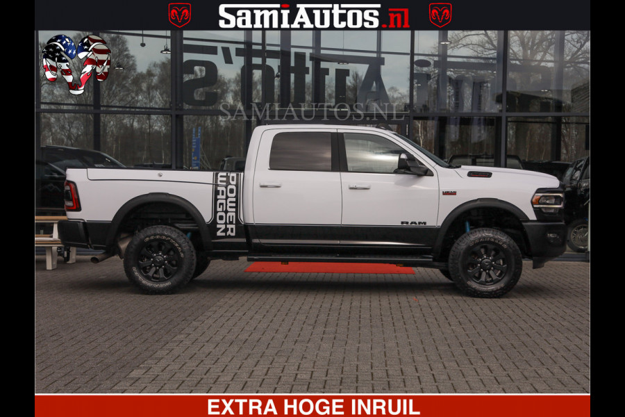 Dodge Ram 2500 POWER WAGON | 6 PERSOONS | 6.4 V8 4X4 | ADAPTIVE | FULL LED | TREK LIER | OPEN DAK | 6.4F BAK | 3500KG | CAMERA V+A | SPER DIFF | TWO TONE UITVOERING | ALARM | VOLLE UITVOERING |