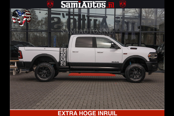 Dodge Ram 2500 POWER WAGON | 6 PERSOONS | 6.4 V8 4X4 | ADAPTIVE | FULL LED | TREK LIER | OPEN DAK | 6.4F BAK | 3500KG | CAMERA V+A | SPER DIFF | TWO TONE UITVOERING | ALARM | VOLLE UITVOERING |
