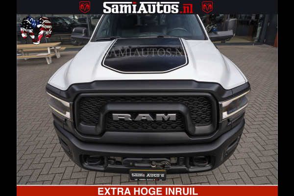 Dodge Ram 2500 POWER WAGON | 6 PERSOONS | 6.4 V8 4X4 | ADAPTIVE | FULL LED | TREK LIER | OPEN DAK | 6.4F BAK | 3500KG | CAMERA V+A | SPER DIFF | TWO TONE UITVOERING | ALARM | VOLLE UITVOERING |