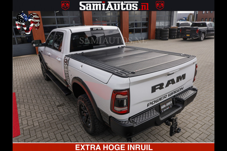 Dodge Ram 2500 POWER WAGON | 6 PERSOONS | 6.4 V8 4X4 | ADAPTIVE | FULL LED | TREK LIER | OPEN DAK | 6.4F BAK | 3500KG | CAMERA V+A | SPER DIFF | TWO TONE UITVOERING | ALARM | VOLLE UITVOERING |