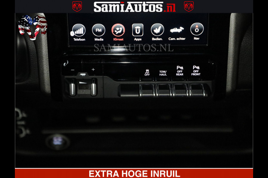 Dodge Ram 2500 POWER WAGON | 6 PERSOONS | 6.4 V8 4X4 | ADAPTIVE | FULL LED | TREK LIER | OPEN DAK | 6.4F BAK | 3500KG | CAMERA V+A | SPER DIFF | TWO TONE UITVOERING | ALARM | VOLLE UITVOERING |