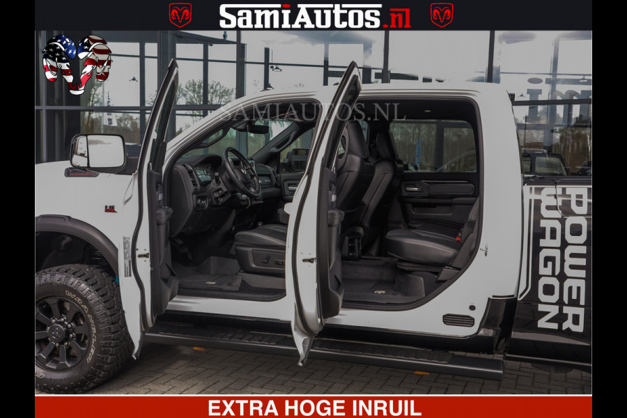 Dodge Ram 2500 POWER WAGON | 6 PERSOONS | 6.4 V8 4X4 | ADAPTIVE | FULL LED | TREK LIER | OPEN DAK | 6.4F BAK | 3500KG | CAMERA V+A | SPER DIFF | TWO TONE UITVOERING | ALARM | VOLLE UITVOERING |