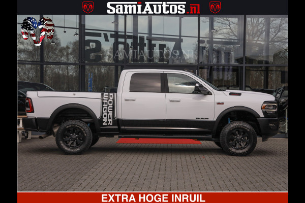 Dodge Ram 2500 POWER WAGON | 6 PERSOONS | 6.4 V8 4X4 | ADAPTIVE | FULL LED | TREK LIER | OPEN DAK | 6.4F BAK | 3500KG | CAMERA V+A | SPER DIFF | TWO TONE UITVOERING | ALARM | VOLLE UITVOERING |