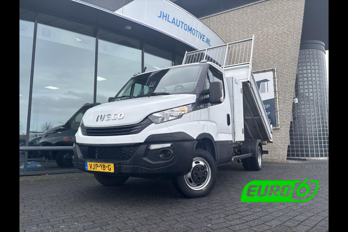 Iveco Daily 35C14 2.3*ECC*CRUISE*HAAK*KIPPER LIFT*3PERS*3500KG