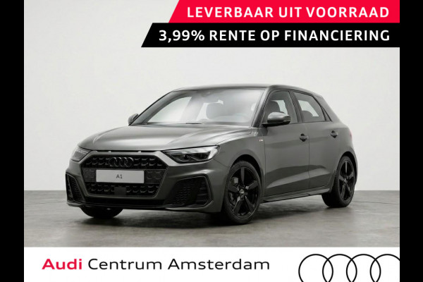 Audi A1 Sportback S edition 25 TFSI 95 pk | Optiekpakket zwart plus | Ambient verlichting | Buitenspiegels inklapbaar | Zwart dak |