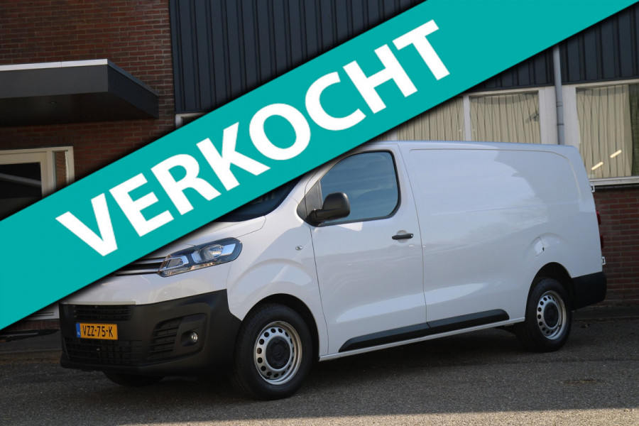 Citroën Jumpy 1.5 BlueHDI 100PK L3 / Rijklaar / Camera / Navi / 3 zits / App connect