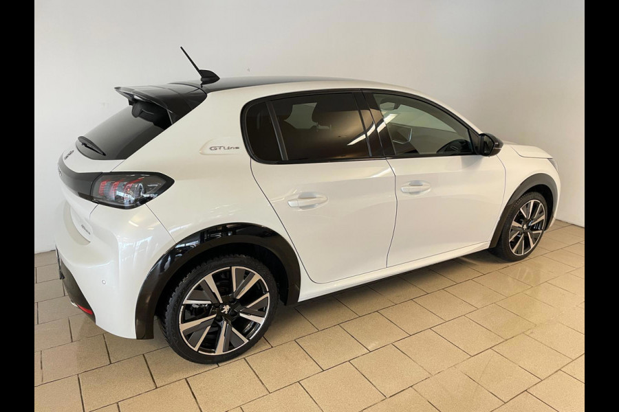 Peugeot 208 1.2 PureTech GT-Line AIRCO NAVI CRUISE BT STOELVERW CAMERA PDC PARELMOER WIT ZWARTE HEMEL PRIVACYGLAS ZEER NETTE AUTO