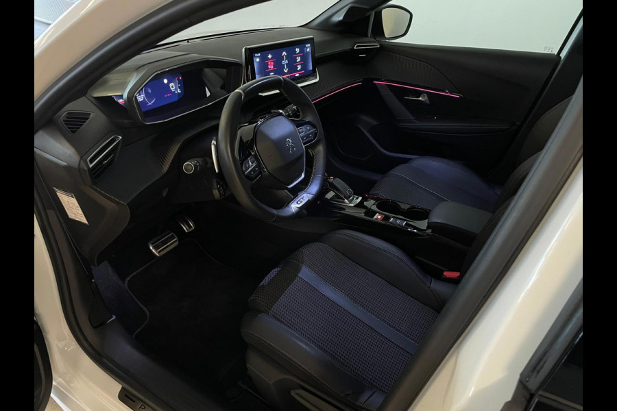 Peugeot 208 1.2 PureTech GT-Line AIRCO NAVI CRUISE BT STOELVERW CAMERA PDC PARELMOER WIT ZWARTE HEMEL PRIVACYGLAS ZEER NETTE AUTO