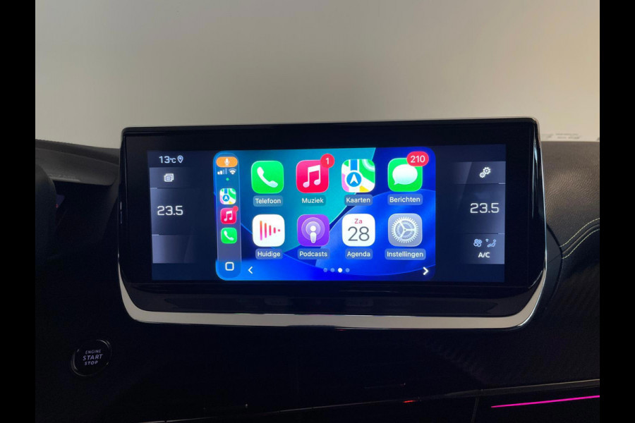 Peugeot 208 1.2 PureTech GT-Line AIRCO NAVI CRUISE BT STOELVERW CAMERA PDC PARELMOER WIT ZWARTE HEMEL PRIVACYGLAS ZEER NETTE AUTO