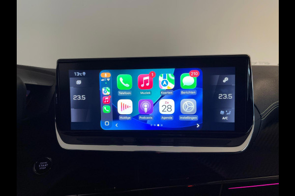 Peugeot 208 1.2 PureTech GT-Line AIRCO NAVI CRUISE BT STOELVERW CAMERA PDC PARELMOER WIT ZWARTE HEMEL PRIVACYGLAS ZEER NETTE AUTO