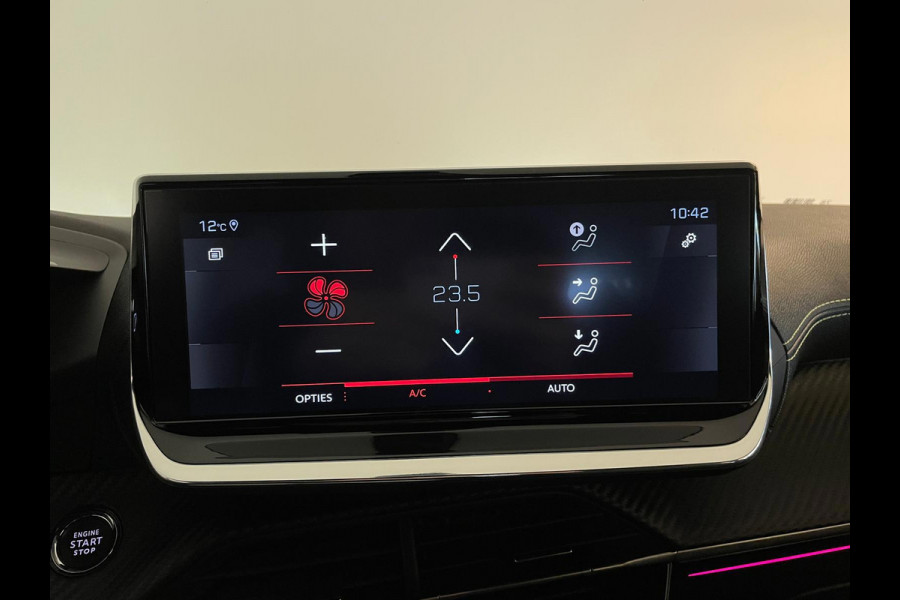 Peugeot 208 1.2 PureTech GT-Line AIRCO NAVI CRUISE BT STOELVERW CAMERA PDC PARELMOER WIT ZWARTE HEMEL PRIVACYGLAS ZEER NETTE AUTO