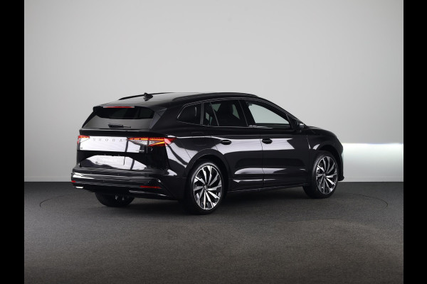 Škoda Enyaq 85 Sportline 286 pk | Panoramadak | Business Upgrade Pakket - ADVANCED | Trekhaak | 21 inch lichtmetalen velgen