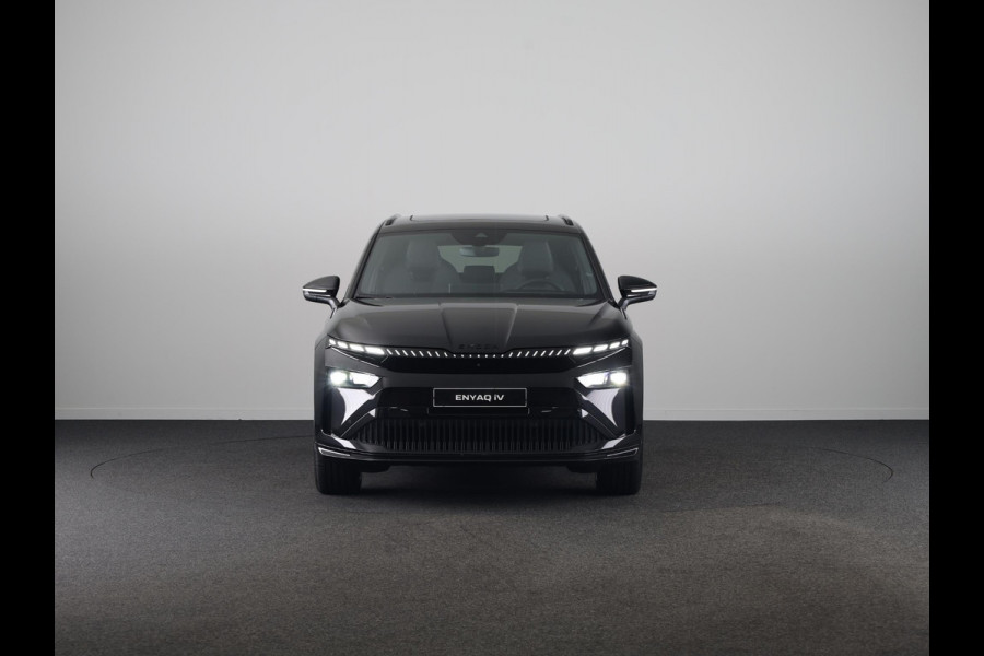 Škoda Enyaq 85 Sportline 286 pk | Panoramadak | Business Upgrade Pakket - ADVANCED | Trekhaak | 21 inch lichtmetalen velgen