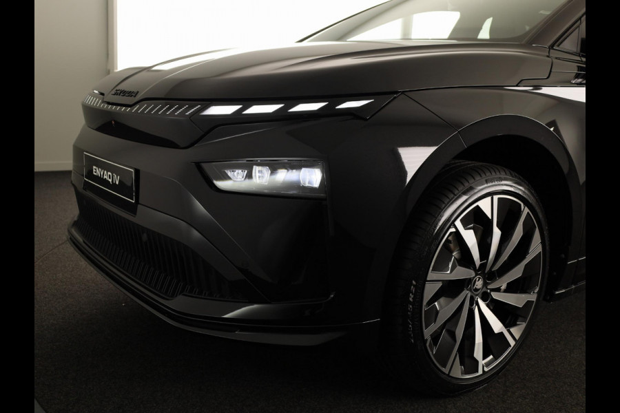 Škoda Enyaq 85 Sportline 286 pk | Panoramadak | Business Upgrade Pakket - ADVANCED | Trekhaak | 21 inch lichtmetalen velgen
