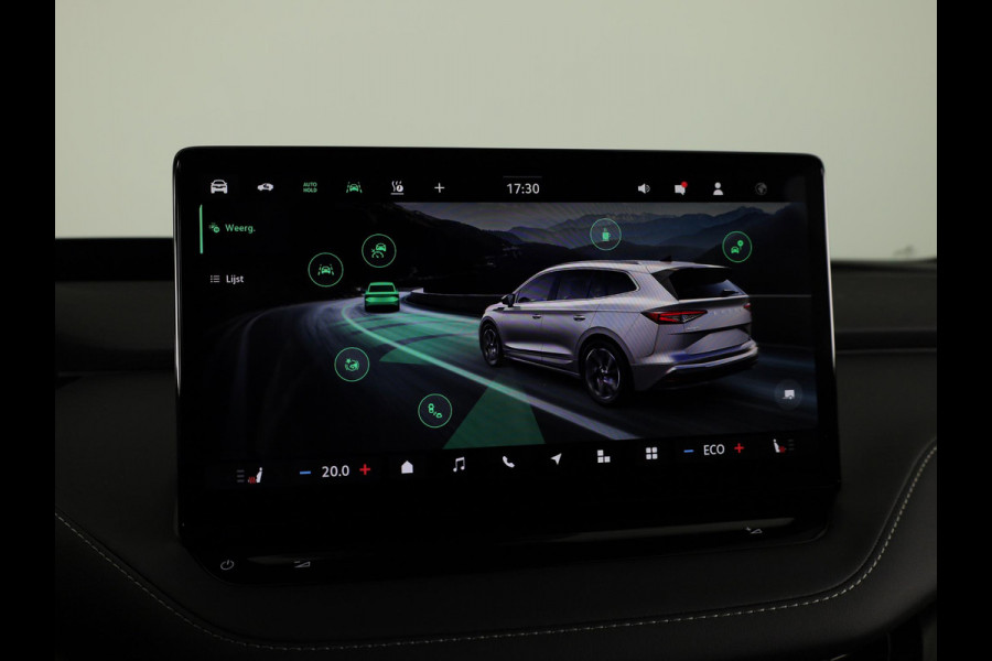 Škoda Enyaq 85 Sportline 286 pk | Panoramadak | Business Upgrade Pakket - ADVANCED | Trekhaak | 21 inch lichtmetalen velgen