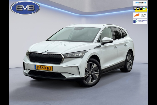 Škoda ENYAQ iV 80, achteruitrijcamera, 1/2 lederen sportinterieur, adaptief cruise, stoelverwarming, 1 e eigenaar, NL auto met nap
