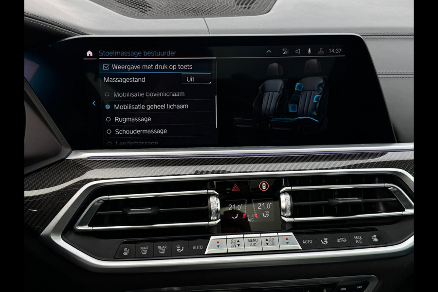 BMW X5 XDrive45e M-Sport Seats | Pano | Trekhaak | 22 inch | Laser | Massage | Skylounge | Softclose | Carbon | Swarovski | Headup