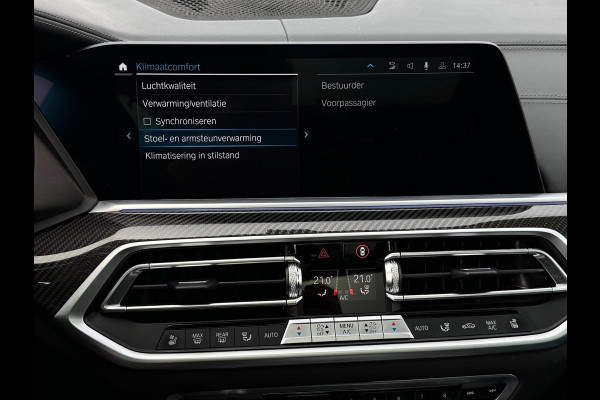 BMW X5 XDrive45e M-Sport Seats | Pano | Trekhaak | 22 inch | Laser | Massage | Skylounge | Softclose | Carbon | Swarovski | Headup