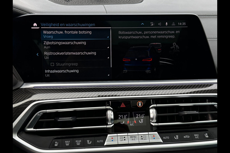 BMW X5 XDrive45e M-Sport Seats | Pano | Trekhaak | 22 inch | Laser | Massage | Skylounge | Softclose | Carbon | Swarovski | Headup