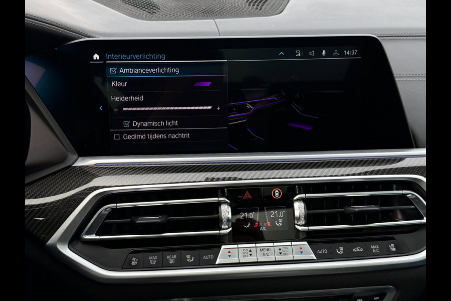 BMW X5 XDrive45e M-Sport Seats | Pano | Trekhaak | 22 inch | Laser | Massage | Skylounge | Softclose | Carbon | Swarovski | Headup