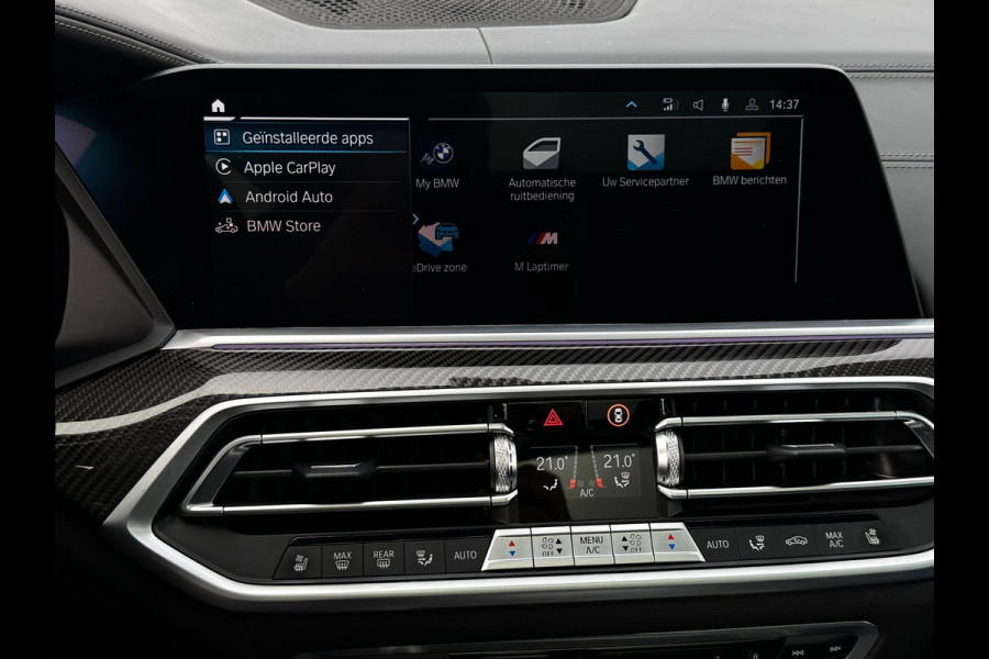BMW X5 XDrive45e M-Sport Seats | Pano | Trekhaak | 22 inch | Laser | Massage | Skylounge | Softclose | Carbon | Swarovski | Headup