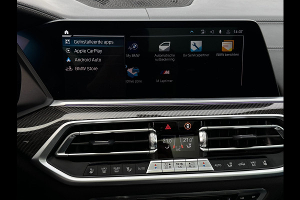 BMW X5 XDrive45e M-Sport Seats | Pano | Trekhaak | 22 inch | Laser | Massage | Skylounge | Softclose | Carbon | Swarovski | Headup