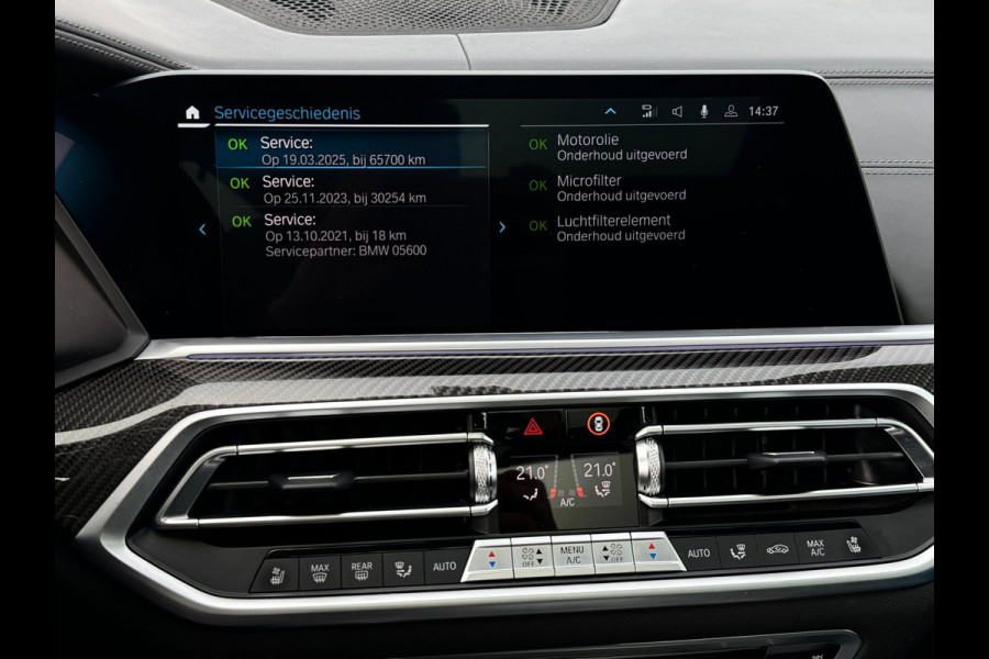 BMW X5 XDrive45e M-Sport Seats | Pano | Trekhaak | 22 inch | Laser | Massage | Skylounge | Softclose | Carbon | Swarovski | Headup