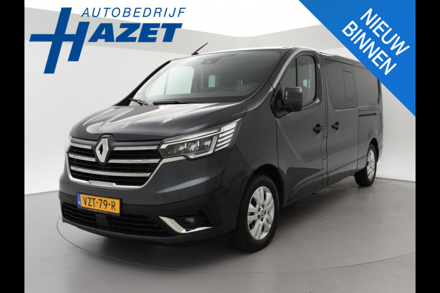 Renault Trafic 2.0 BLUE DCI 170 PK EDC AUT. L2H1 DUBBEL CABINE LUXE + 2 SCHUIFDEUREN | LED | CAMERA | CARPLAY | TREKHAAK