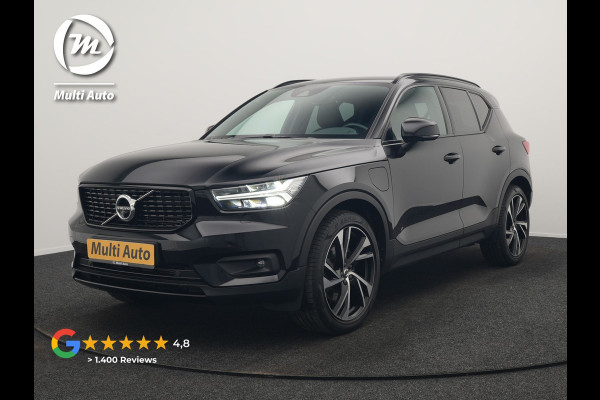 Volvo XC40 T5 Recharge R-Design PHEV 263pk Dealer O.H. | Trekhaak Af Fabriek | Adaptive Cruise | Harman / Kardon | 360 Camera | Lederen Sportstoelen Memory & Verwarmd | Apple Carplay | Stuur Verwarmd | Keyless | Blis | Navigatie | DAB | Plug In Hybrid