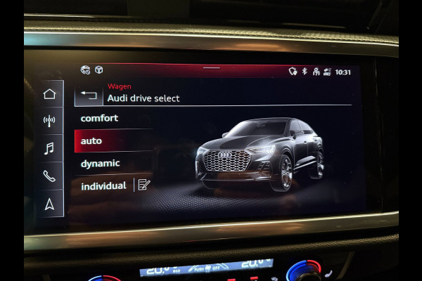 Audi Q3 Sportback 45 TFSI e 3X S-LINE BLACK-LINE 20''RS SOH-TEST/NAVI/DAB/CARPLAY/CAM/KEY-LESS/V-COCKPIT/LED//