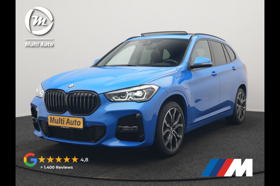 BMW X1 xDrive25e M Sport PHEV 221pk Dealer O.H | Trekhaak Afn. | Panodak | Camera | Sportstoelen & Sportstuur Verwarmd | Hifi Audio | Cruise Control | Sfeerverlichting | Navigatie | DAB | 19"L.M | Plug In Hybrid |