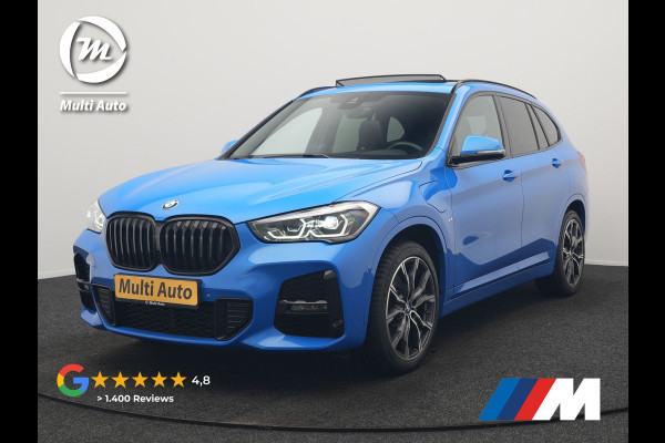 BMW X1 xDrive25e M Sport PHEV 221pk Dealer O.H | Trekhaak Afn. | Panodak | Camera | Sportstoelen & Sportstuur Verwarmd | Hifi Audio | Cruise Control | Sfeerverlichting | Navigatie | DAB | 19"L.M | Plug In Hybrid |