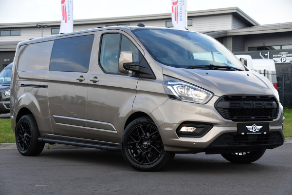 Ford Transit Custom 320 2.0 TDCI L2H1 Limited DC Raptor Edition Camera, Adaptieve Cruise, Carplay, 130PK, Automaat, PDC, 2 x Schuifdeur, Stoelverwarming, Uniek!