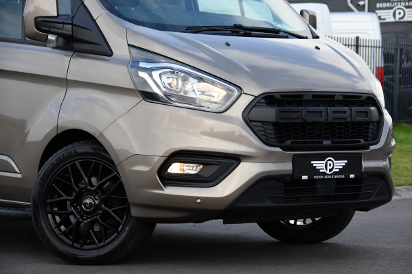 Ford Transit Custom 320 2.0 TDCI L2H1 Limited DC Raptor Edition Camera, Adaptieve Cruise, Carplay, 130PK, Automaat, PDC, 2 x Schuifdeur, Stoelverwarming, Uniek!