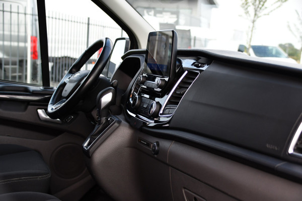 Ford Transit Custom 320 2.0 TDCI L2H1 Limited DC Raptor Edition Camera, Adaptieve Cruise, Carplay, 130PK, Automaat, PDC, 2 x Schuifdeur, Stoelverwarming, Uniek!