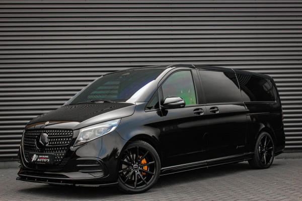 Mercedes-Benz V-Klasse 300d 4X4 EXTRA LANG AMG DC 240PK L3H1 DUBBEL CABINE / JB-EDITION / BILSTEIN SCHROEFSET/ NIGHT EDITION/ FULL