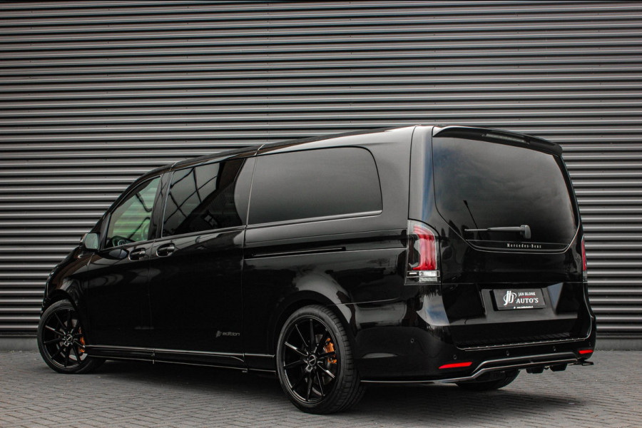 Mercedes-Benz V-Klasse 300d 4X4 EXTRA LANG AMG DC 240PK L3H1 DUBBEL CABINE / JB-EDITION / BILSTEIN SCHROEFSET/ NIGHT EDITION/ FULL