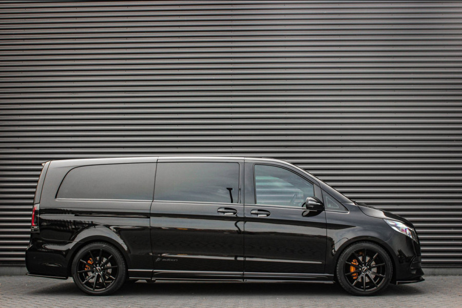 Mercedes-Benz V-Klasse 300d 4X4 EXTRA LANG AMG DC 240PK L3H1 DUBBEL CABINE / JB-EDITION / BILSTEIN SCHROEFSET/ NIGHT EDITION/ FULL
