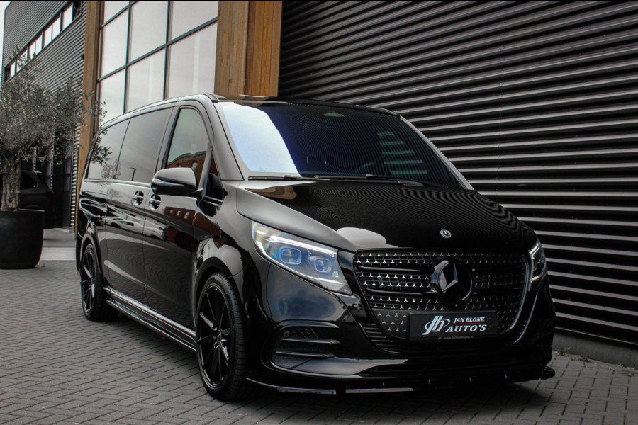 Mercedes-Benz V-Klasse 300d 4X4 EXTRA LANG AMG DC 240PK L3H1 DUBBEL CABINE / JB-EDITION / BILSTEIN SCHROEFSET/ NIGHT EDITION/ FULL