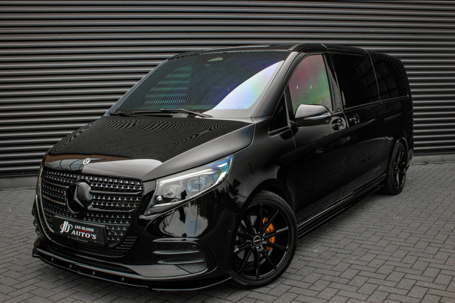 Mercedes-Benz V-Klasse 300d 4X4 EXTRA LANG AMG DC 240PK L3H1 DUBBEL CABINE / JB-EDITION / BILSTEIN SCHROEFSET/ NIGHT EDITION/ FULL