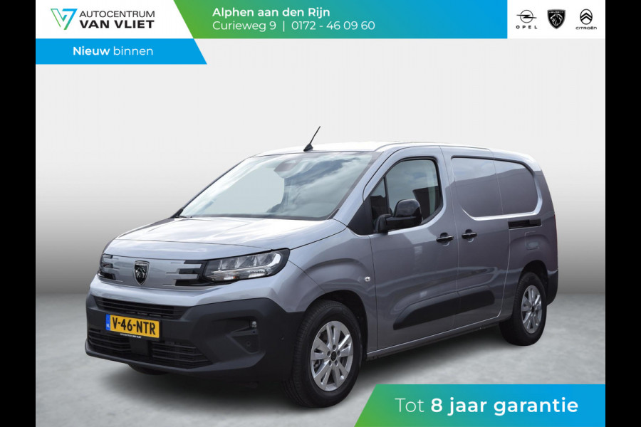 Peugeot e-Partner 136 L2 50 kWh | HOUTEN BETIMMERING |  2X SCHUIFDEUR | 16" LMV | PACK WINTER | NAVI | CAMERA | CRUISE CONTROL