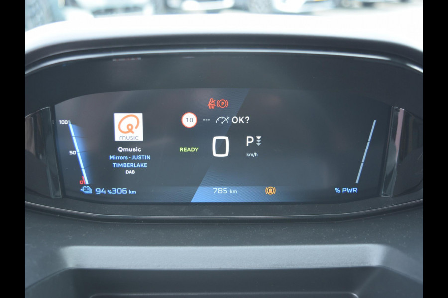 Peugeot e-Partner 136 L2 50 kWh | HOUTEN BETIMMERING |  2X SCHUIFDEUR | 16" LMV | PACK WINTER | NAVI | CAMERA | CRUISE CONTROL