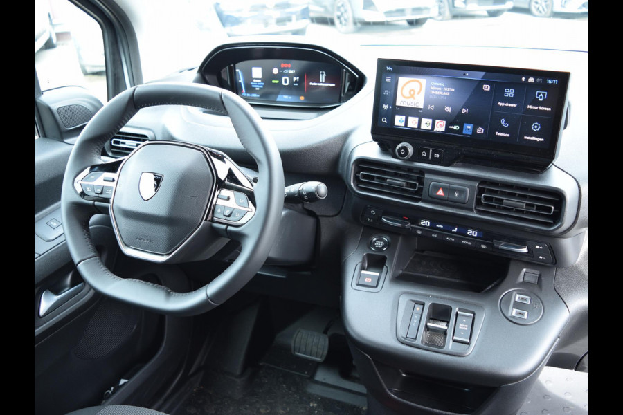 Peugeot e-Partner 136 L2 50 kWh | HOUTEN BETIMMERING |  2X SCHUIFDEUR | 16" LMV | PACK WINTER | NAVI | CAMERA | CRUISE CONTROL