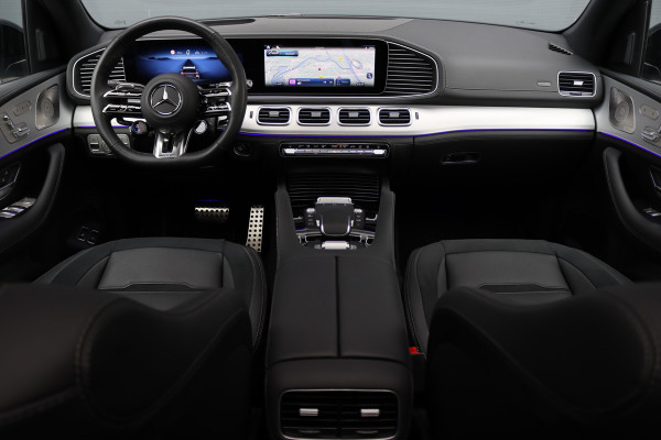 Mercedes-Benz GLE AMG 53 Hybrid 4MATIC+ Premium+ | Luchtvering | Distronic | Massage | Memory | Trekhaak | Verwarmd Stuurwiel | Burmester | Panoramadak | Luchtreinigingspakket | Soft-Close | Vlakkenverwarming |