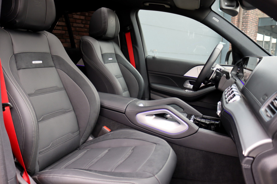 Mercedes-Benz GLE AMG 53 Hybrid 4MATIC+ Premium+ | Luchtvering | Distronic | Massage | Memory | Trekhaak | Verwarmd Stuurwiel | Burmester | Panoramadak | Luchtreinigingspakket | Soft-Close | Vlakkenverwarming |