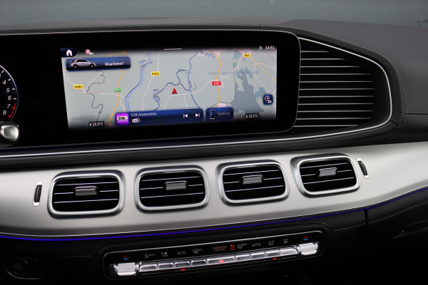 Mercedes-Benz GLE AMG 53 Hybrid 4MATIC+ Premium+ | Luchtvering | Distronic | Massage | Memory | Trekhaak | Verwarmd Stuurwiel | Burmester | Panoramadak | Luchtreinigingspakket | Soft-Close | Vlakkenverwarming |