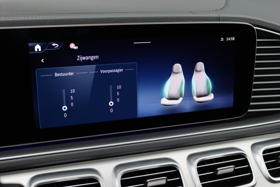 Mercedes-Benz GLE AMG 53 Hybrid 4MATIC+ Premium+ | Luchtvering | Distronic | Massage | Memory | Trekhaak | Verwarmd Stuurwiel | Burmester | Panoramadak | Luchtreinigingspakket | Soft-Close | Vlakkenverwarming |